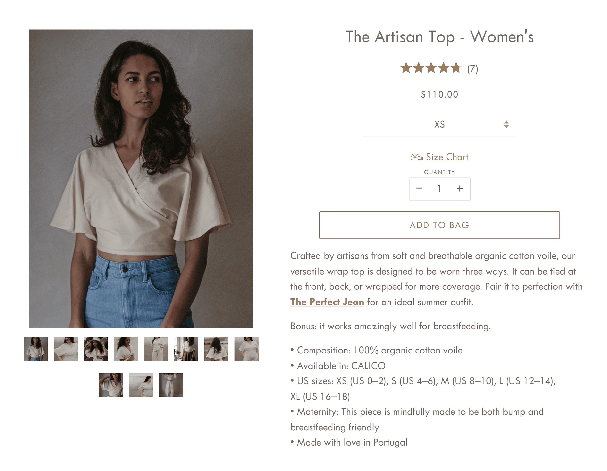 TheSimpleFolk – Artisan top