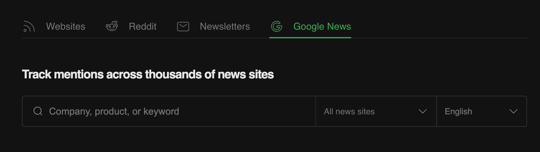 Online Reputation Management: A Beginner’s Guide | Tracking mentions using Feedly screenshot