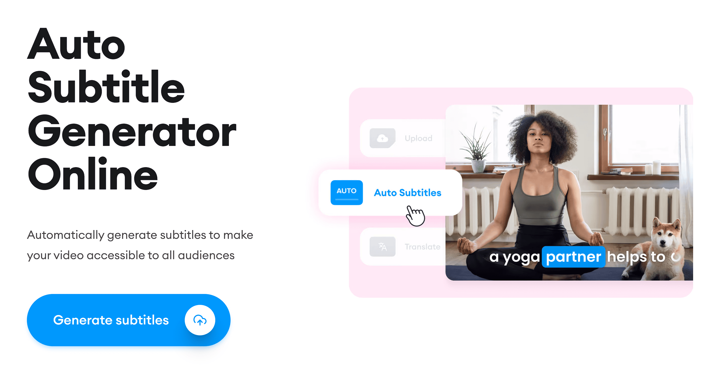 Veed.io – Auto Subtitle Generator Online