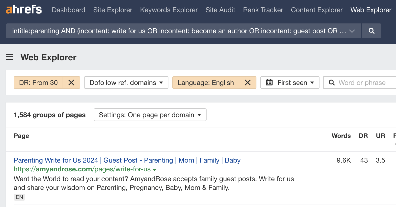 SEO Automation Tools: My 10 Favorites to Boost Productivity | Finding guest post opportunities in Web Explorer