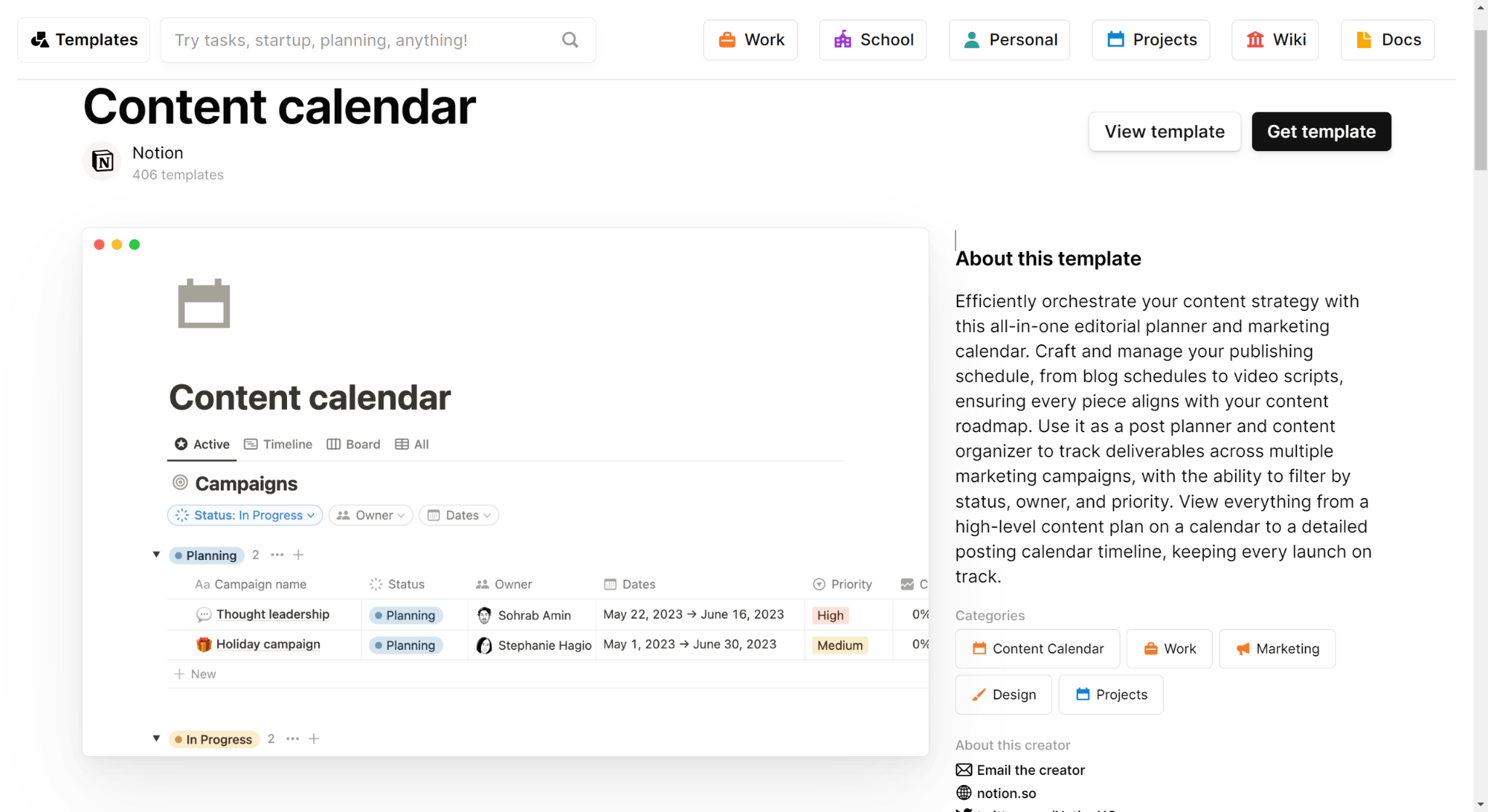 Unlocking Growth Through Enterprise SaaS SEO | Notion ranks templates that solve customer problems