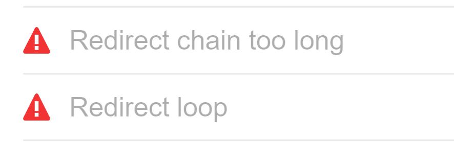 Unlocking Growth Through Enterprise SaaS SEO | Redirect chain issues