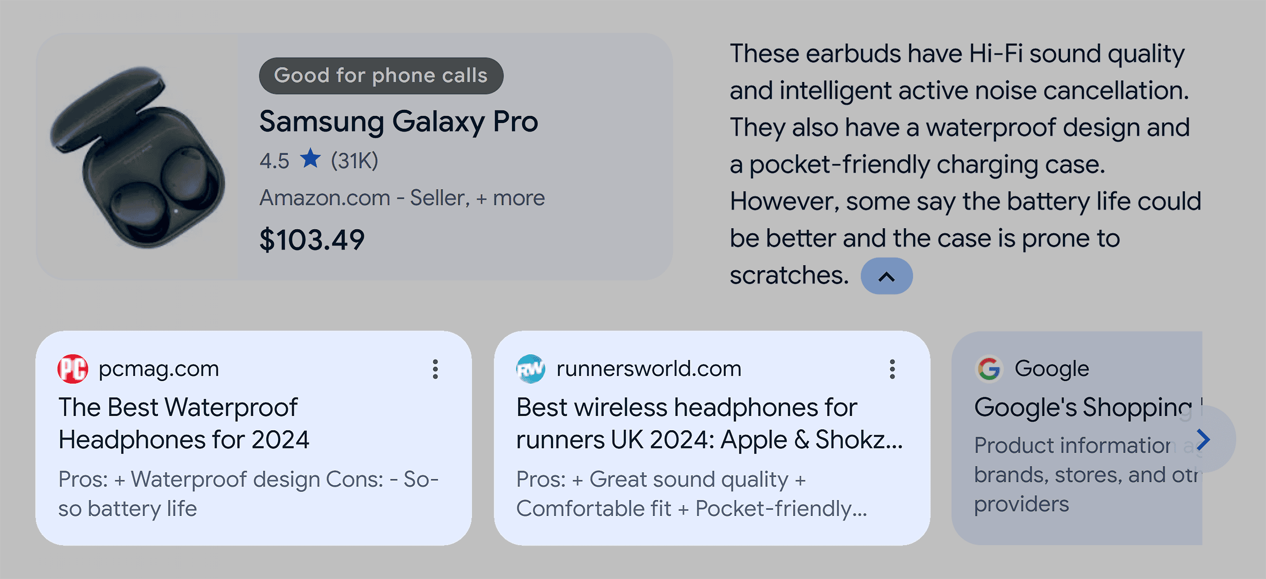 AI Overview – Wireless earbuds – Search terms AI Overview – Wireless earbuds – Search terms
