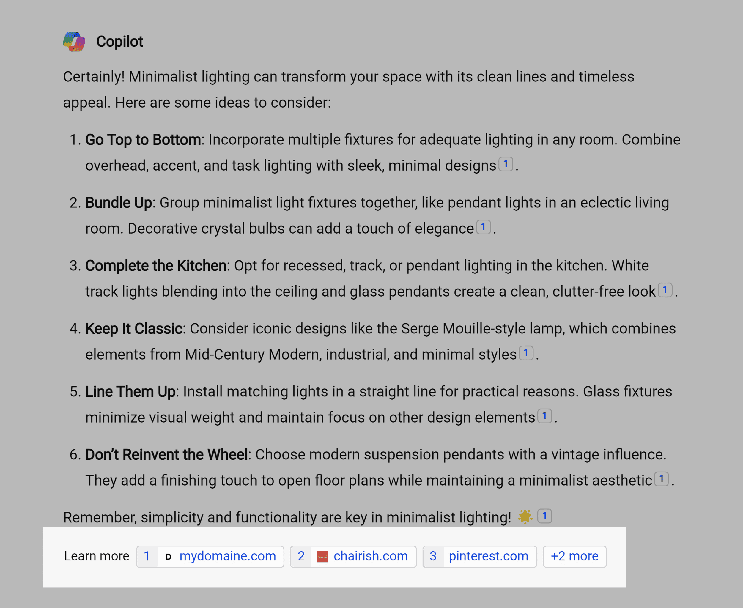 Bing – Copilot – Learn more links Bing – Copilot – Learn more links