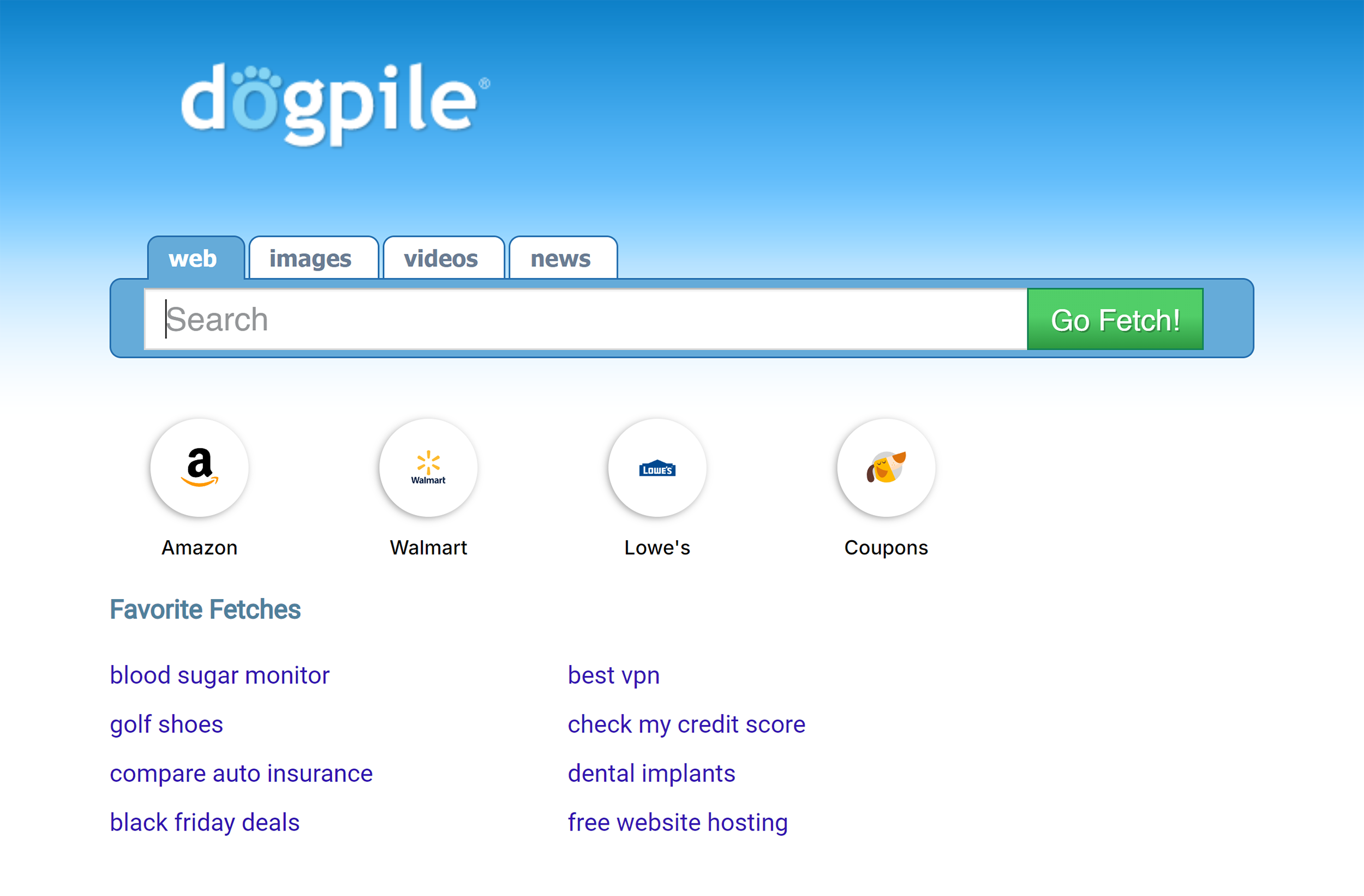 Dogpile – Homepage Dogpile – Homepage