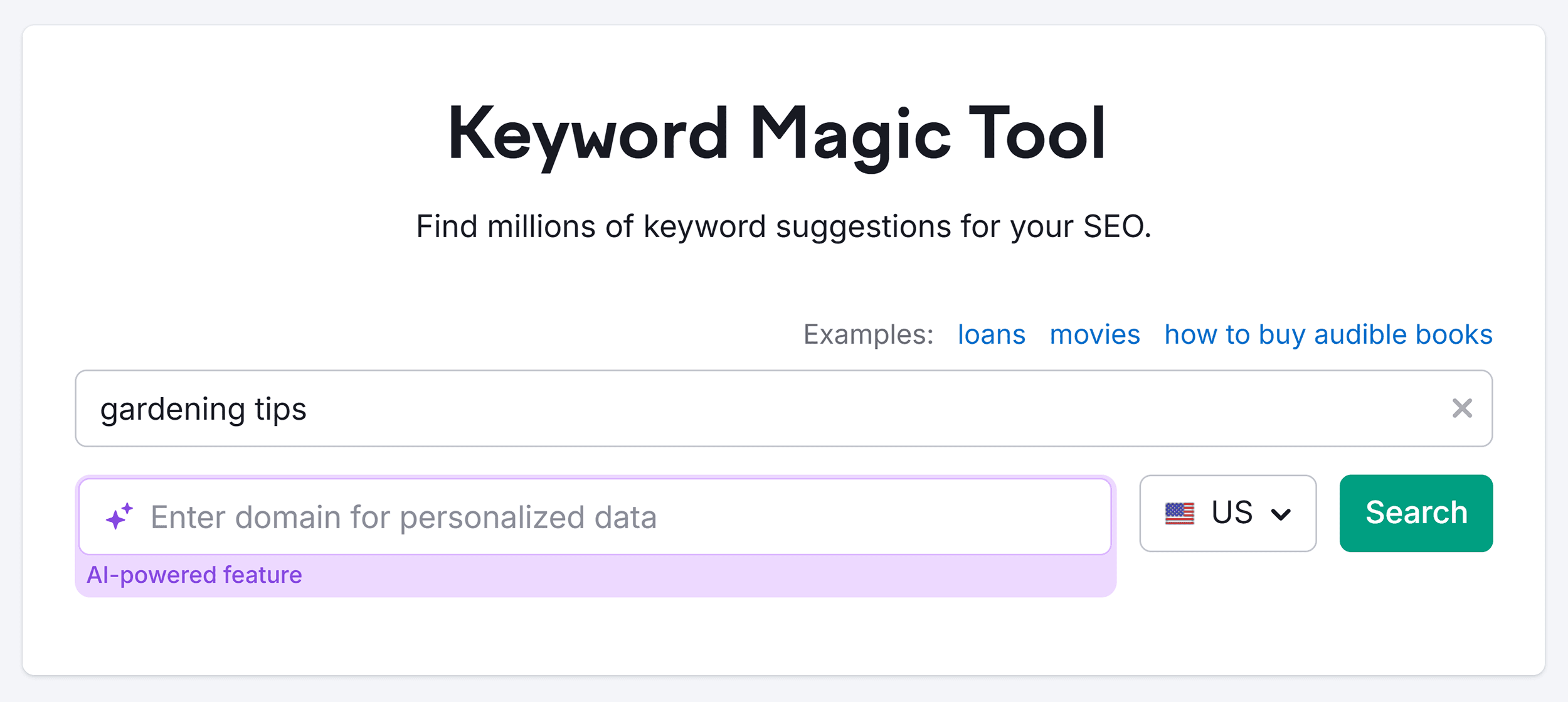 Keyword Magic Tool – Search – Gardening tips Keyword Magic Tool – Search – Gardening tips