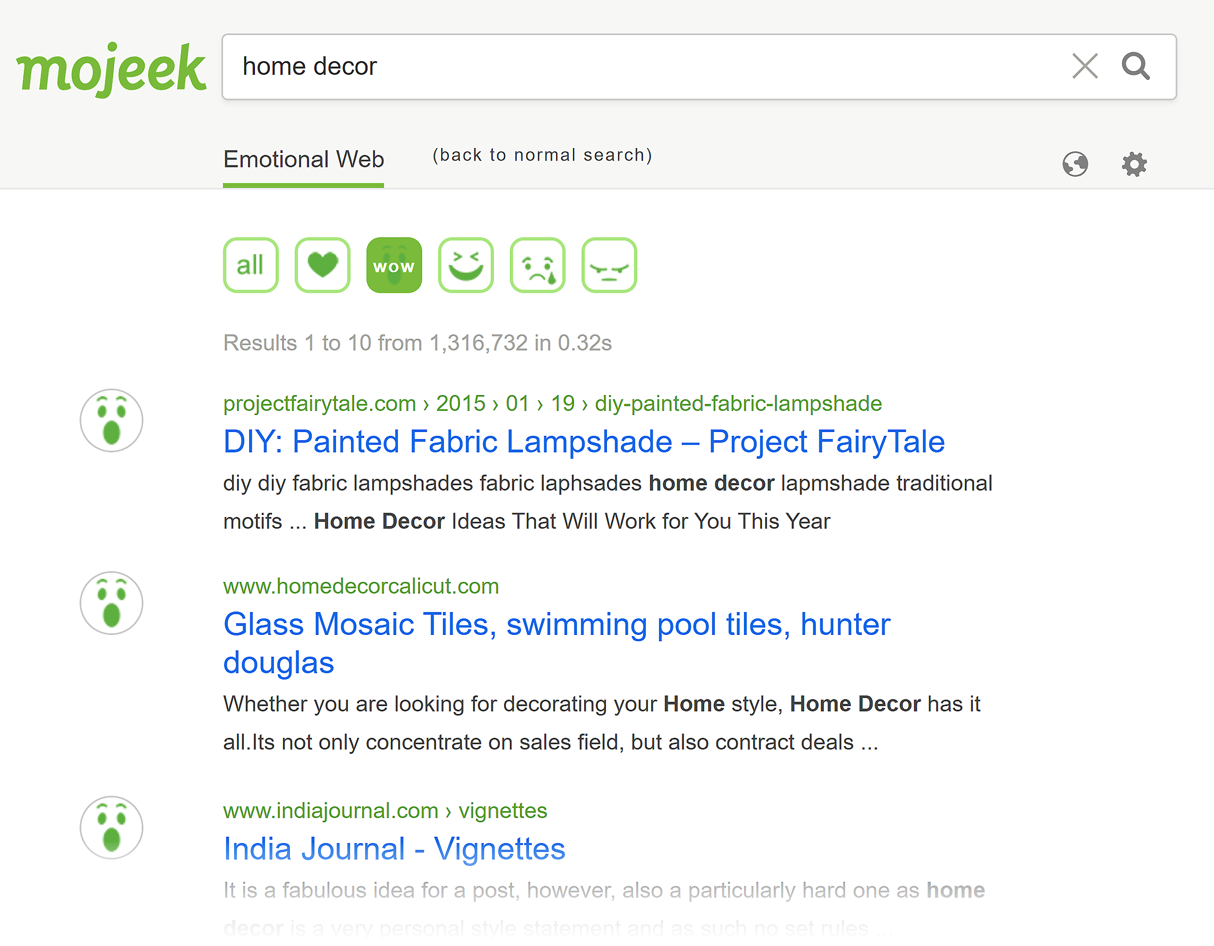 Mojeek – Search – Wow emotion Mojeek – Search – Wow emotion