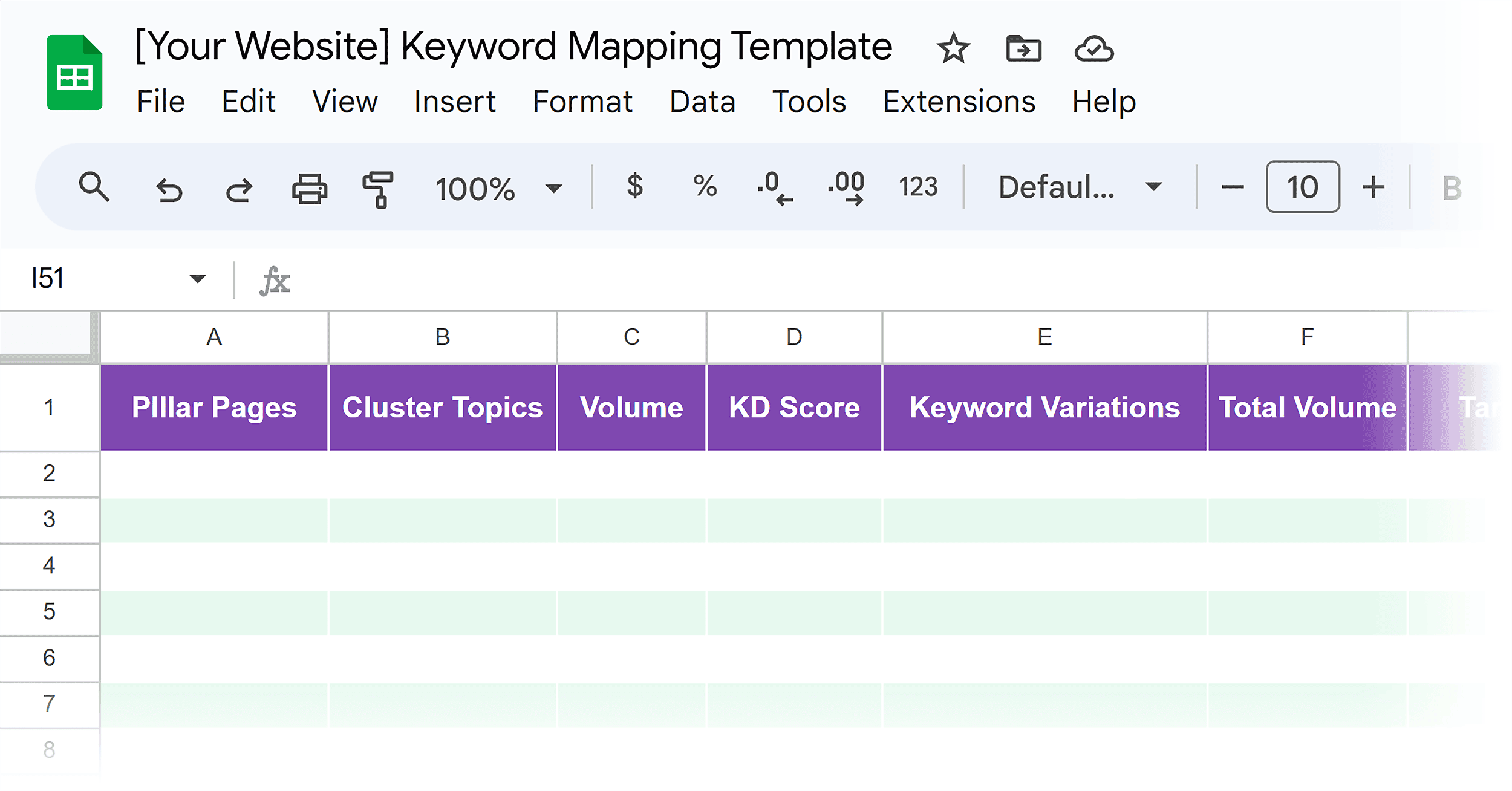 Rename keyword mapping template Rename keyword mapping template