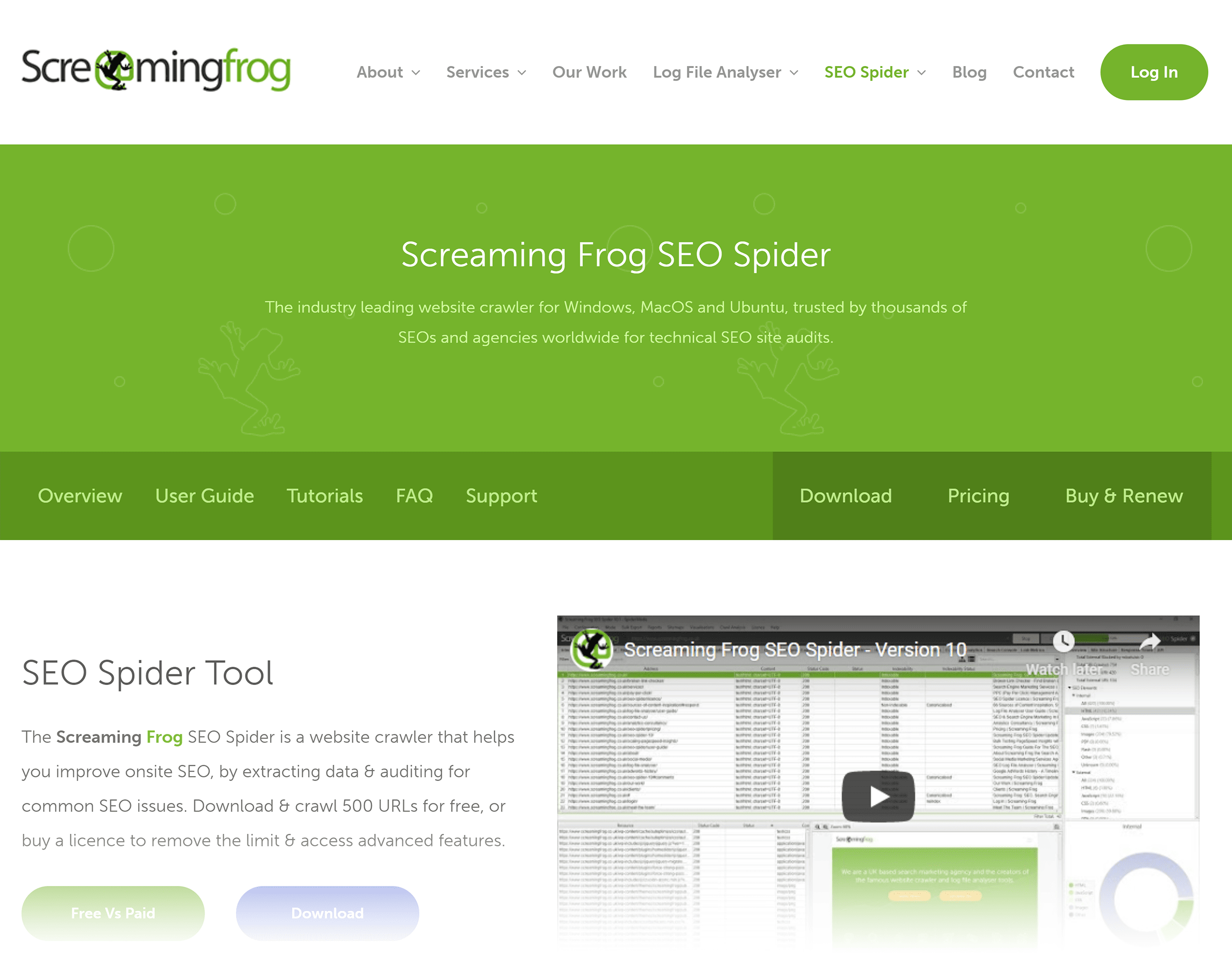 Screaming Frog Screaming Frog
