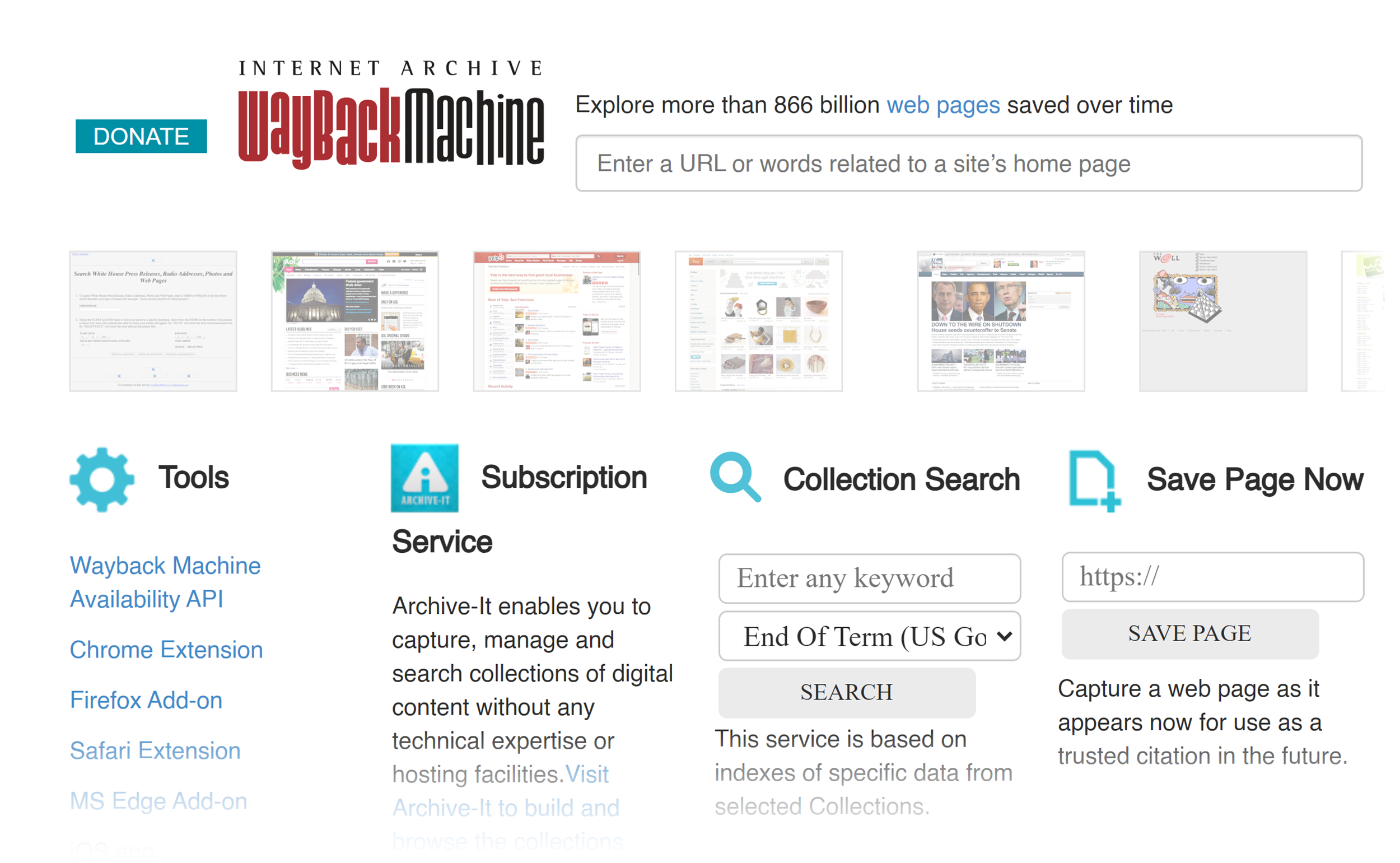 Wayback Machine – Homepage Wayback Machine – Homepage