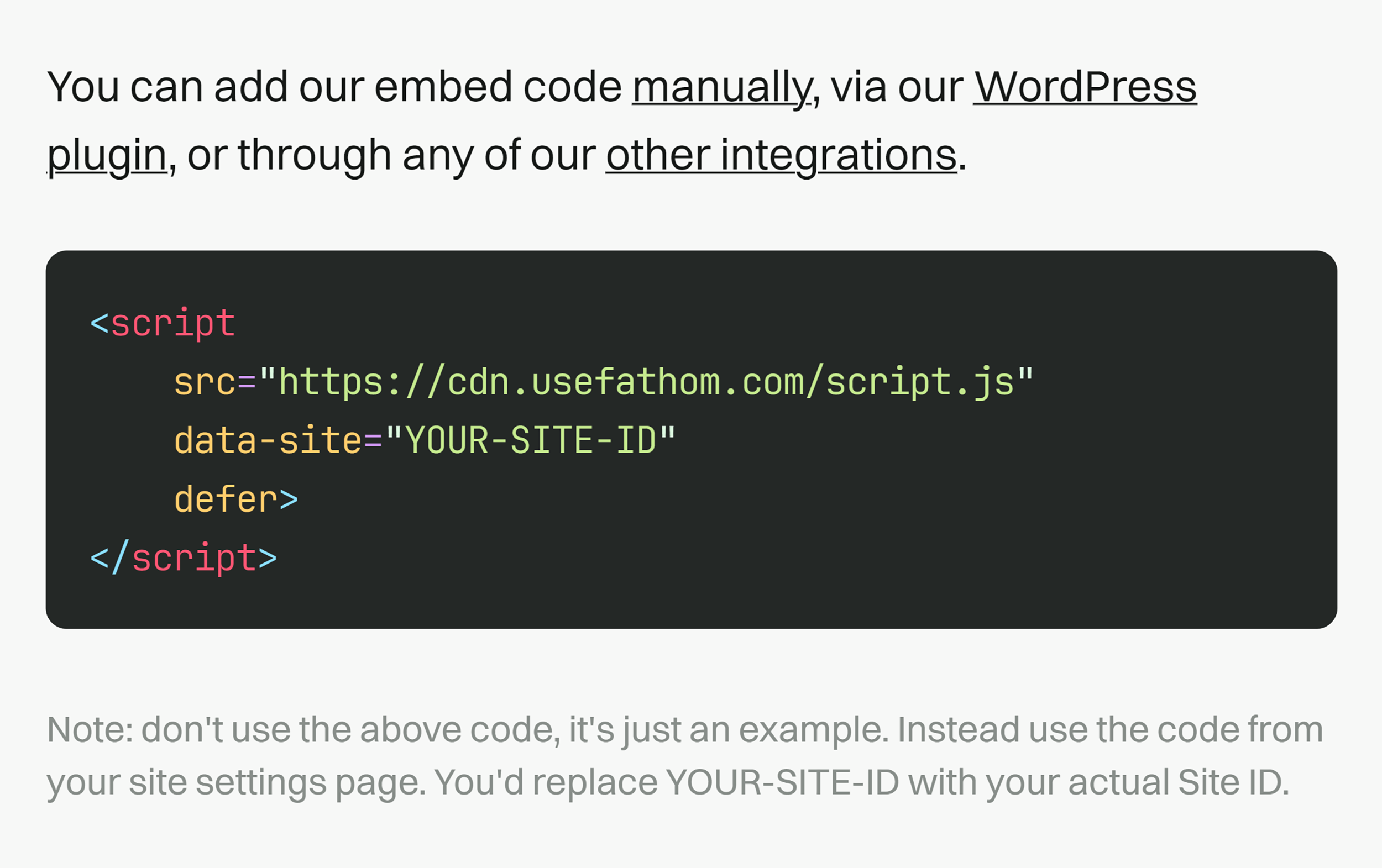 Fathom Analytics – How it works Fathom Analytics – How it works