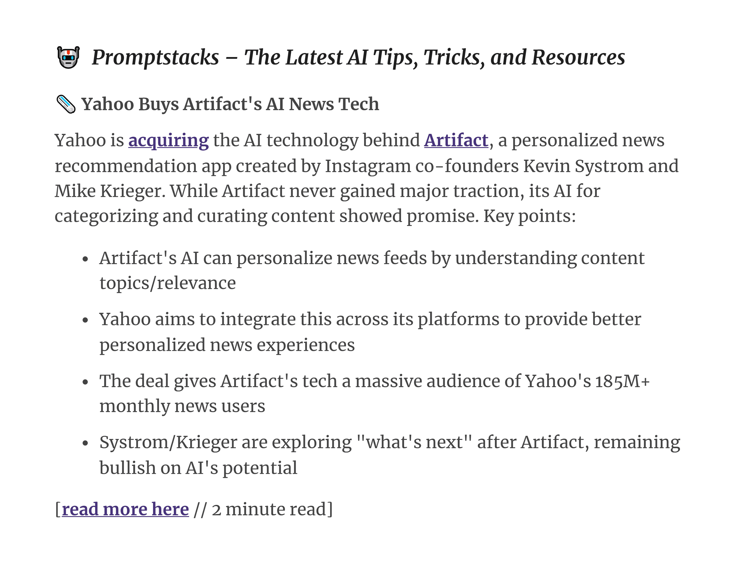 Rich Snippets – Promptstacks