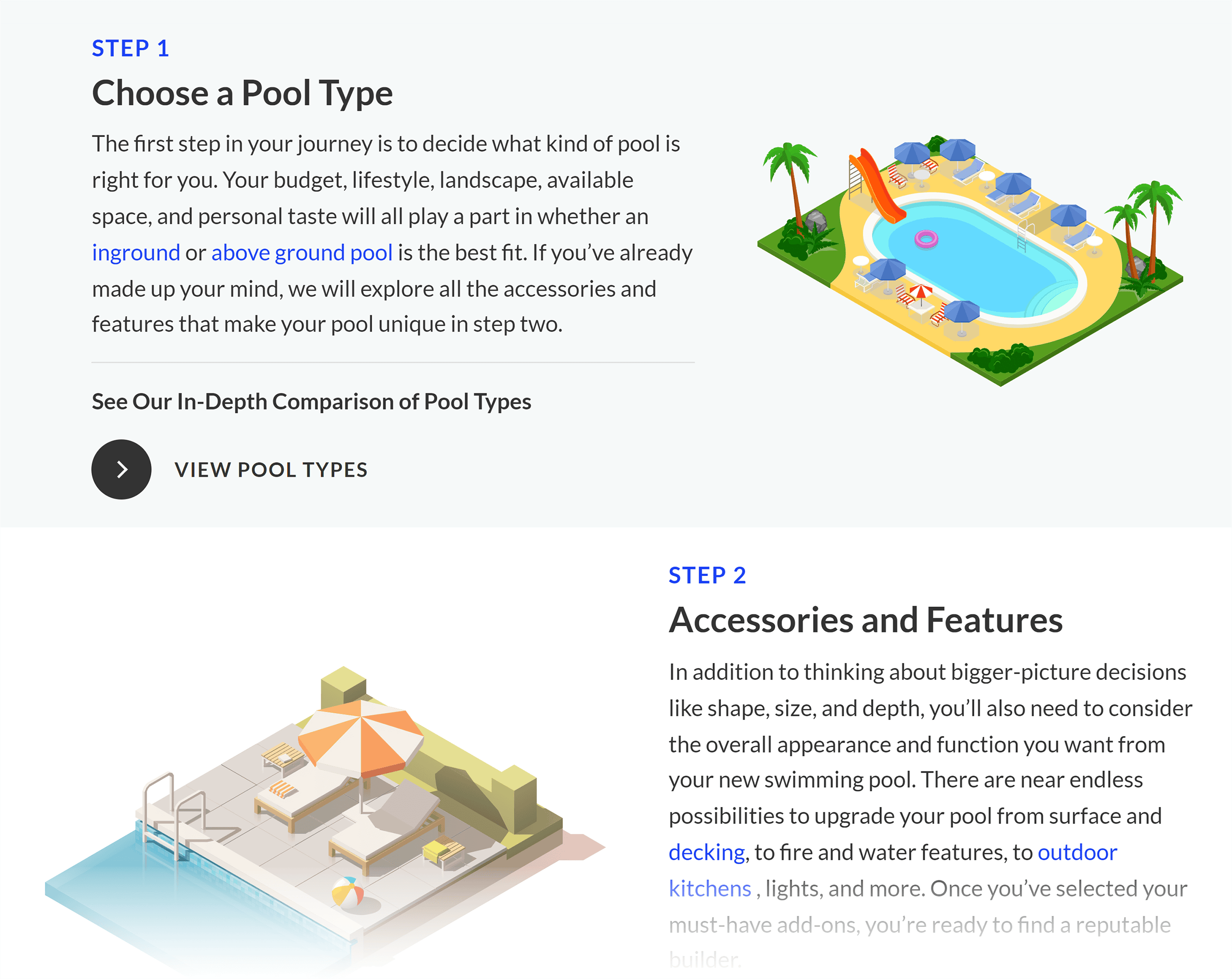 Swimmingpool – Cluster articles Swimmingpool – Cluster articles