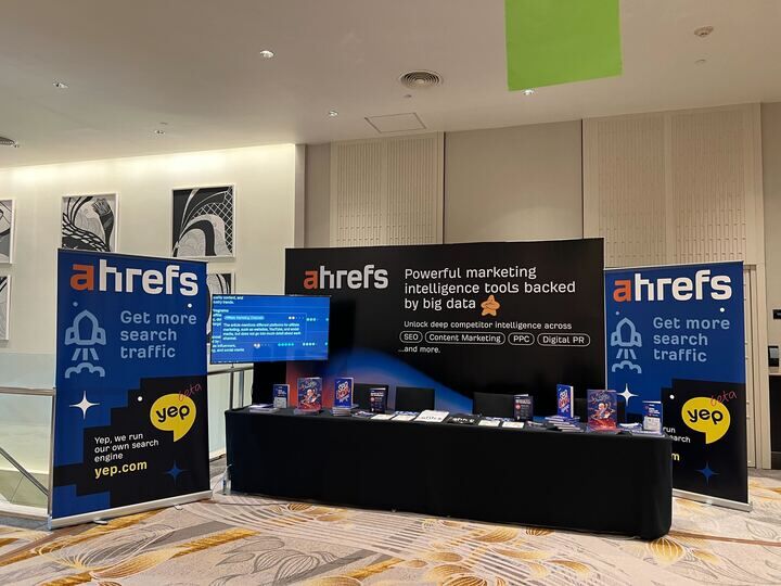 Photo of our Chiang Mai SEO booth